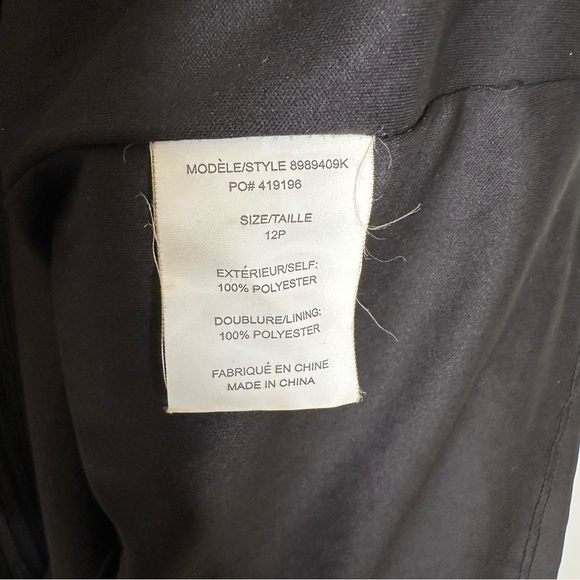 Laura petites black & silver mini dress - Picture 7 of 8